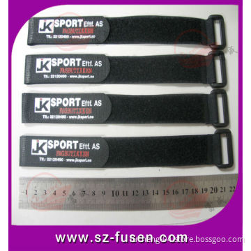 Printed Reusable Hook Loop Fastening Velcro Cable Tie
